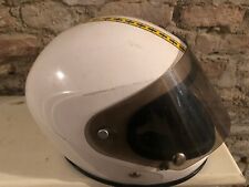 HELMET CASCO INTEGRALE VINTAGE H originale MOTO AUTO EPOCA CAFE RACER