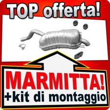 Silenziatore Posteriore per