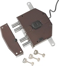 Serratura Elettrica Porta Blindata Cilindro a Pompa 60 mm Entrata 65mm Nuova Feb