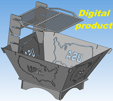 Griglia per pozzo del fuoco
