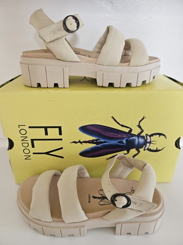Fly london sandali con plateau - london,