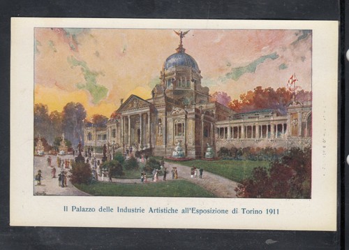 Cartolina esposizione torino - cartolina,