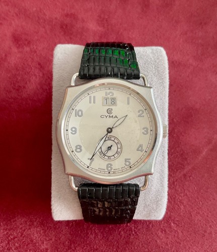Vintage cyma big - date, quartz