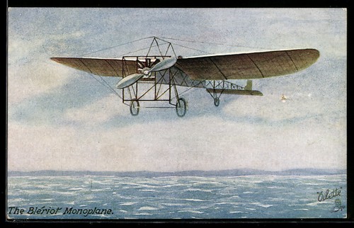 Cartolina the blériot - the,