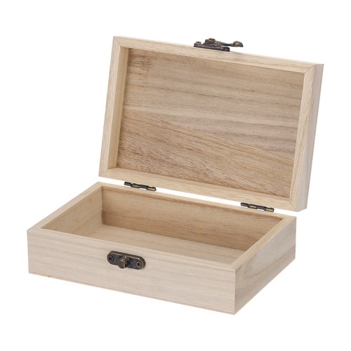 Scatola legno non rifinita - in,