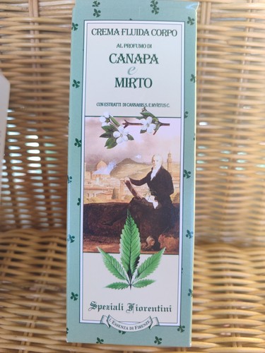 Crema fluida corpo - canapa, e