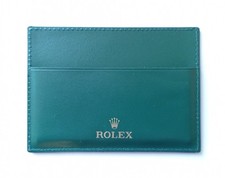 ROLEX Wallet Porta Garanzia Card in pelle Verde 4119209.05