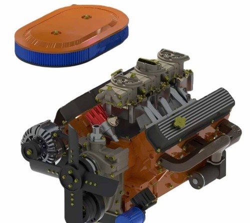 Confezione motore dodge - 6,