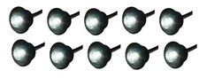 10x LED bianco 12/24V luce di