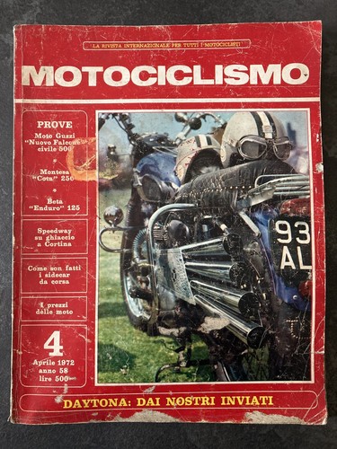 Motociclismo aprile 1972 - motociclismo,