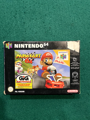 Mario kart n64 pal - mario,