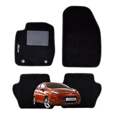 Set Tappeti in Moquette Adatti per FORD Fiesta VI 2008-2011 - (con 2 Attacchi)