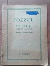 Solfeggi parlati e cantati. Appendice al primo corso - Pozzoli (Ricordi 1944)