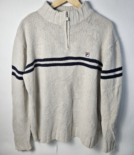 Felpa pullover vintage fila - vintage,