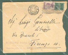 Storia postale Regno. PUBBLICITARI. Lettera del 21.9.1924 da Roma a Firenze...