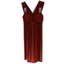 RoccoBarocco – IT/46 – Abito midi in acrilico elasticizzato rosso