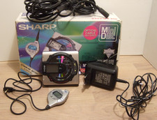 Sharp MD MS702 MiniDisc Recorder, FB, NT, IMBALLO ORIGINALE - Solo pezzi di ricambio errore TOC per hobbisti