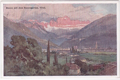 Bolzano con rosengarten - con,