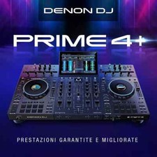DENON DJ PRIME 4+ PLUS consolle controller standalone professionale 4 canali NEW