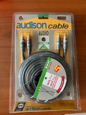 AUDISON cavo audio 2rca to 2rca 5Mt professionale