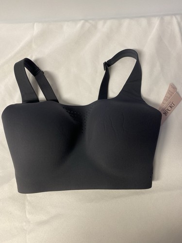 Reggiseno sportivo nero senza