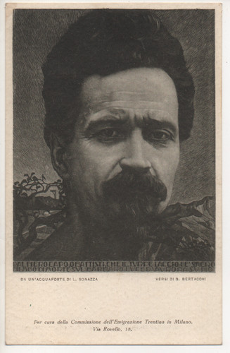 Cesare battisti ritratto di - cesare,