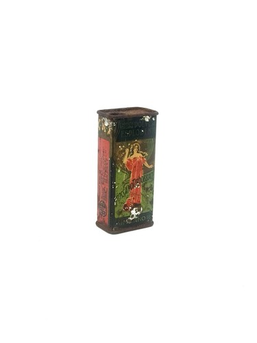 Lattina vintage polvere - lattina,