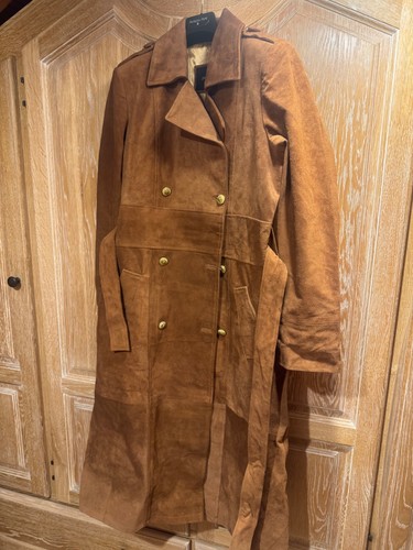 Cappotto trench scamosciato - cappotto,