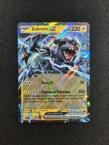 Carte pokémon zekrom ex - carte,