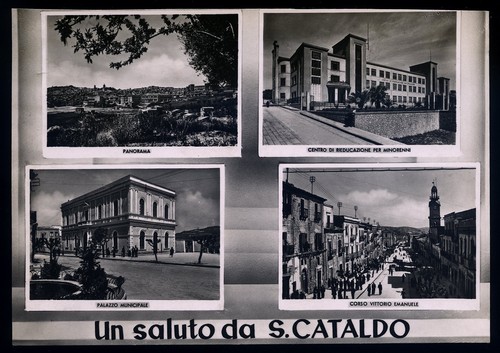 Cartolina san cataldo - cartolina, un
