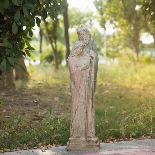 Statua sacra famiglia alta - sacra,