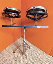 Vintage anni 70 Remo Roto Toms 10, 12 compreso di binario e supporto