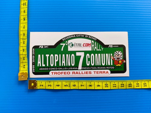Adesivo rally altopiano 7 - rally,