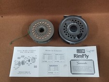 Mulinetto Da Pesca A Mosca Rimfly Leeda Concept 395 + 1 Bobina E Il Manuale