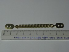 catena rinforzata x pelliccia cappotto appendiabito color oro 9 cm sartoria