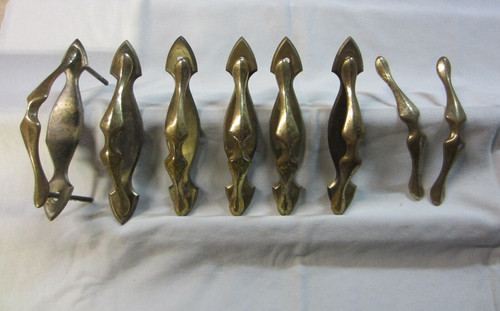 Maniglie ottone vintage per - maniglie,