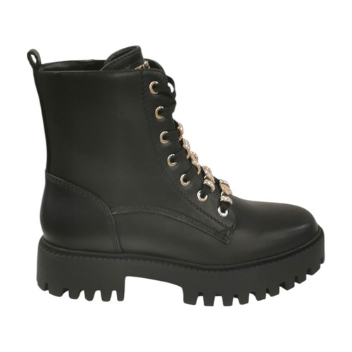 Guess anfibio nero con charm - anfibio,