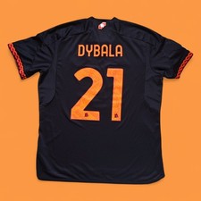AS Roma #21 Dybala 2023 2024 Adidas Third Size XL Football Shirt Authentic 