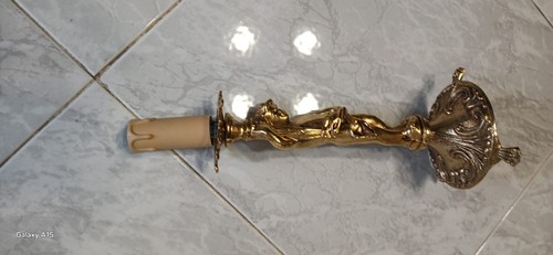 Candelabro antico vintage anni - candelabro,