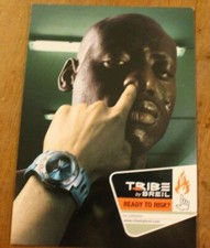 2755 CARTOLINA PUBBLICITARIA TRIBE BY BREIL