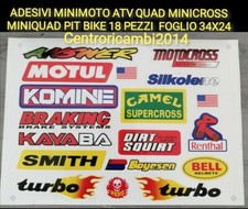  ADESIVI MINIMOTO ATV QUAD