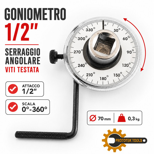 Goniometro per serraggio - il,