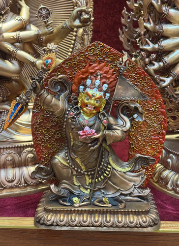 Statua rame buddha - statua,