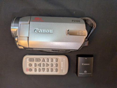 Canon fs100 videocamera - canon,