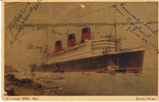 Queen Mary I Postcard from