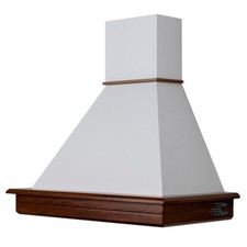Cappa cm 90 parete legno rustica cucina STOCK  motore vari colori