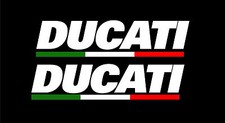 ADESIVI DUCATI  con TRICOLORE