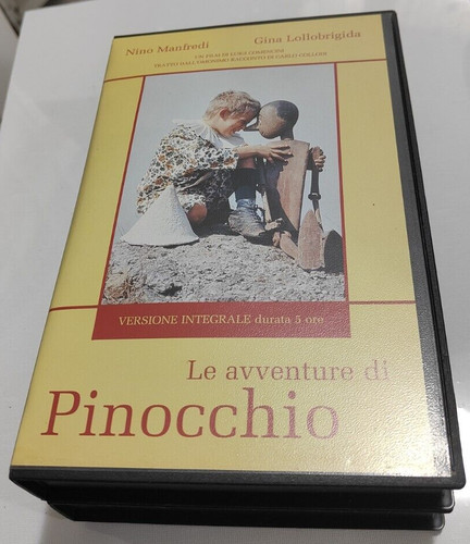 2vhs avventure pinocchio - di,