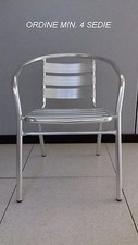 SEDIA IMPERMEABILE ALLUMINIO