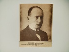 Benito Mussolini 1922 NY Times